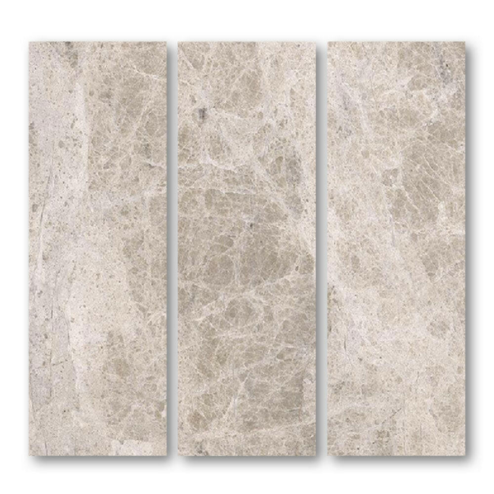 Special Cut | 6x18 Emperador Light Marble Polished Tile Special Cut | 6x18 Emperador Light Marble Polished Tile - American Tile Depot