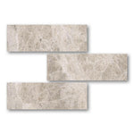 Special Cut | 6x18 Emperador Light Marble Polished Tile Special Cut | 6x18 Emperador Light Marble Polished Tile - American Tile Depot
