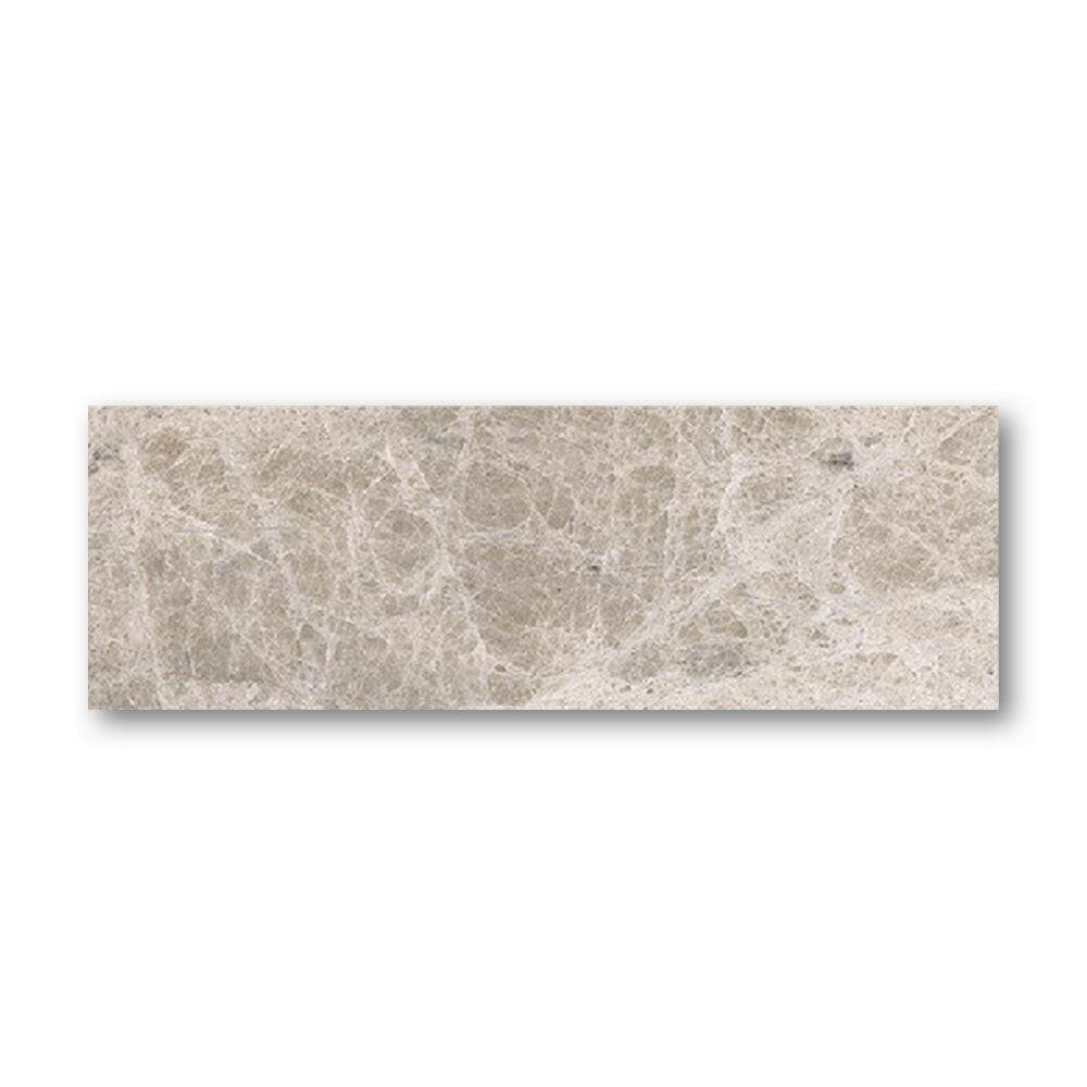 Special Cut | 6x18 Emperador Light Marble Polished Tile Special Cut | 6x18 Emperador Light Marble Polished Tile - American Tile Depot