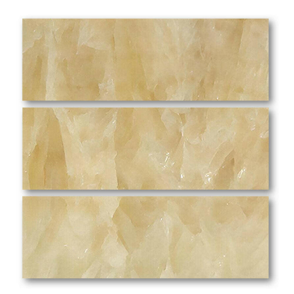 Special Cut | 6x18 Honey Onyx Polished Tile Special Cut | 6x18 Honey Onyx Polished Tile - American Tile Depot