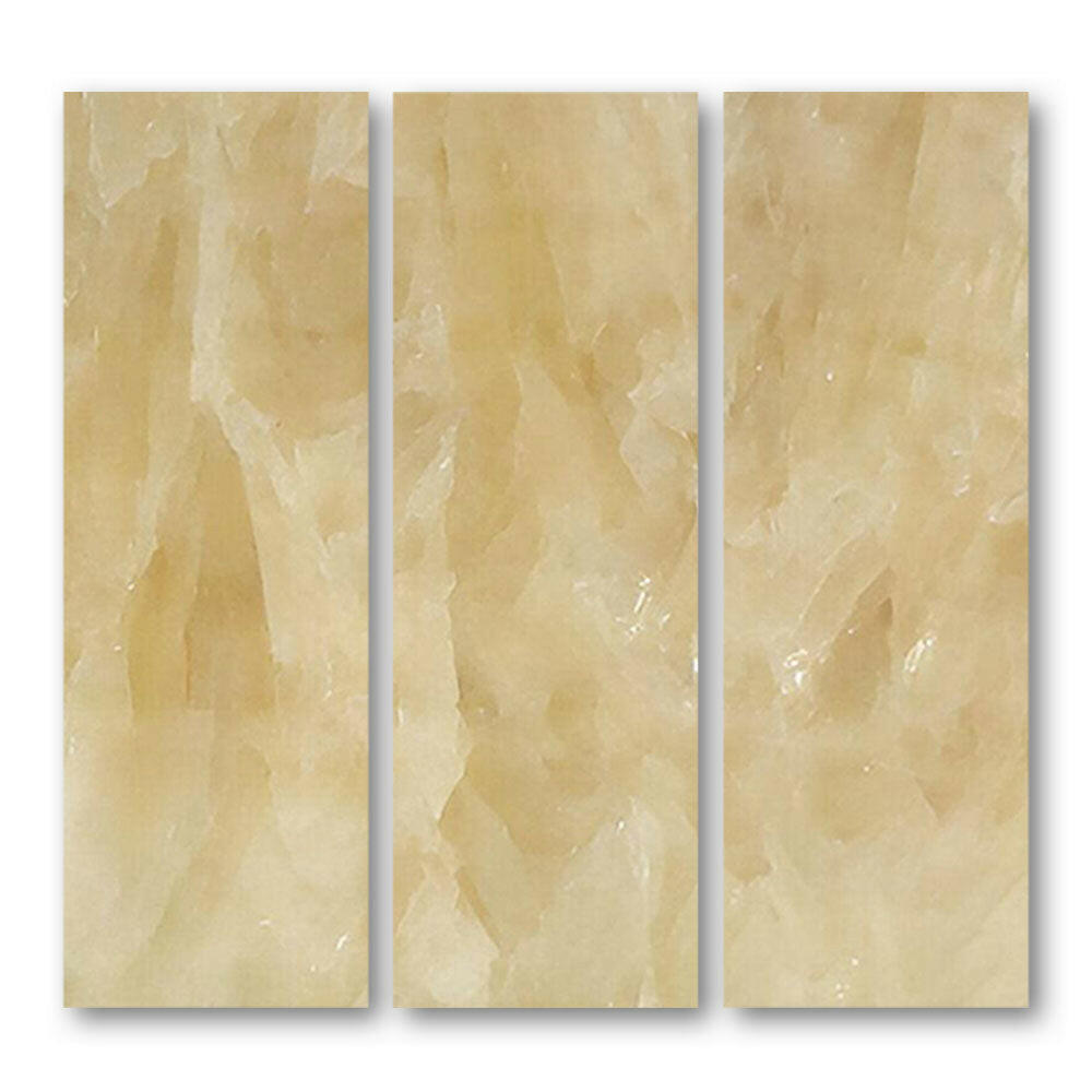 Special Cut | 6x18 Honey Onyx Polished Tile Special Cut | 6x18 Honey Onyx Polished Tile - American Tile Depot
