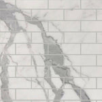 Special Cut | 6x18 Italian Statuary White Marble Honed Tile Special Cut | 6x18 Italian Statuary White Marble Honed Tile - American Tile Depot