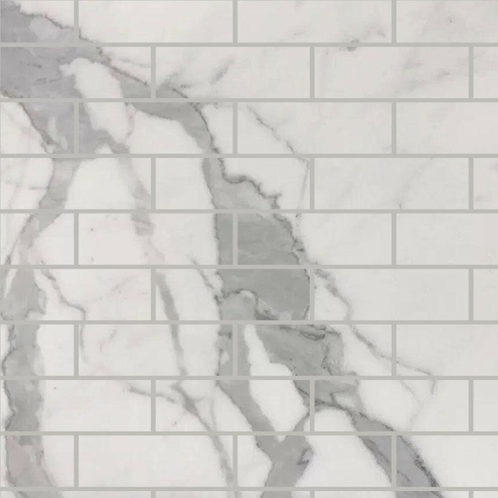 Special Cut | 6x18 Italian Statuary White Marble Honed Tile Special Cut | 6x18 Italian Statuary White Marble Honed Tile - American Tile Depot