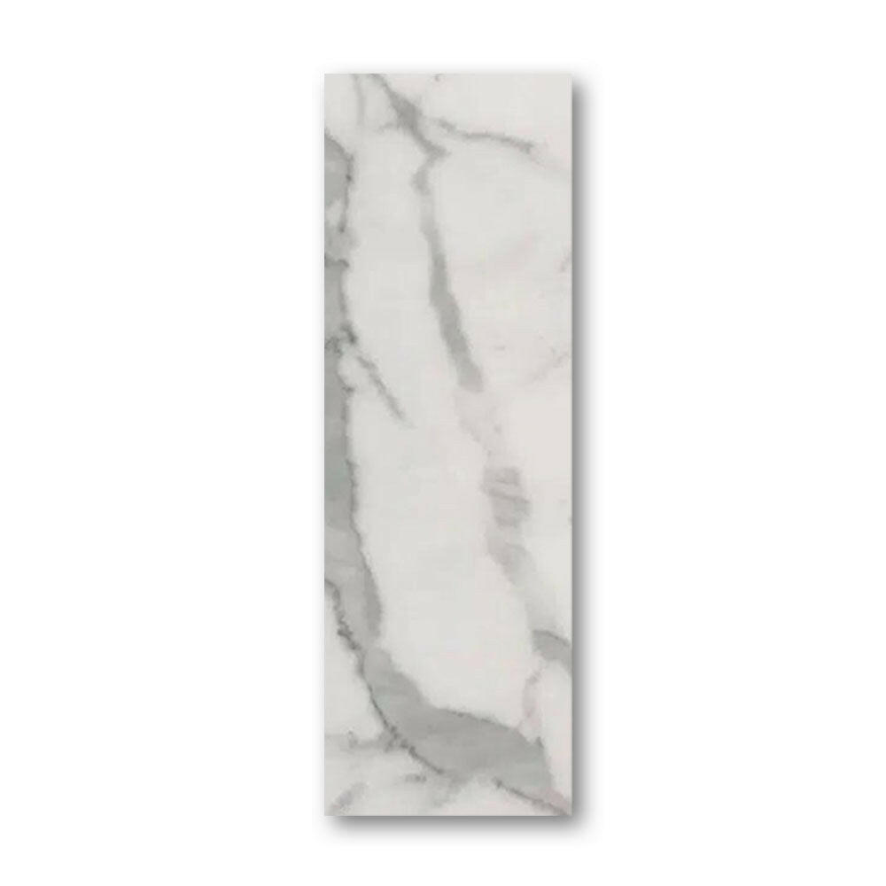 Special Cut | 6x18 Italian Statuary White Marble Honed Tile Special Cut | 6x18 Italian Statuary White Marble Honed Tile - American Tile Depot