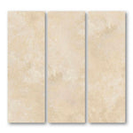 Special Cut | 6x18 Ivory Travertine Filled & Polished Tile - American Tile Depot