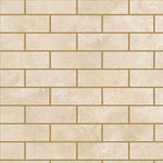 Special Cut | 6x18 Ivory Travertine Filled & Polished Tile - American Tile Depot