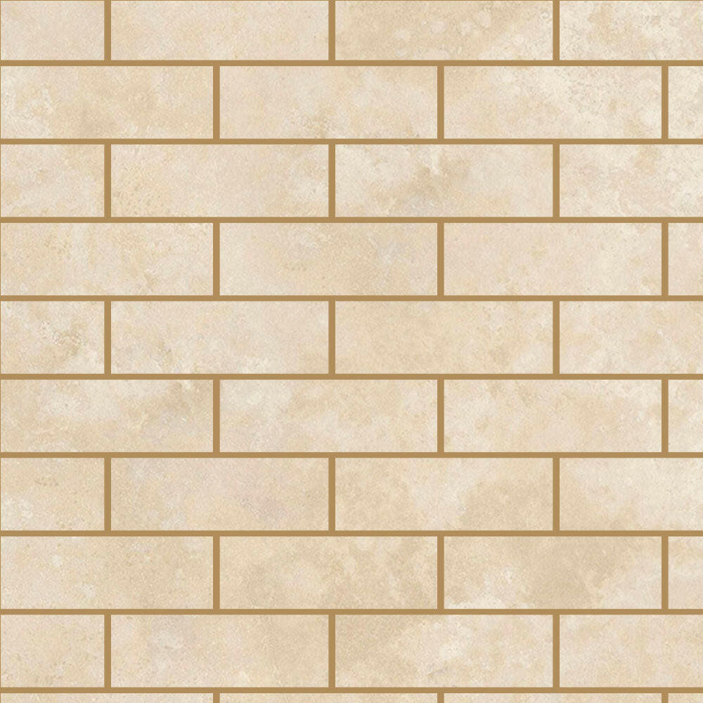 Special Cut | 6x18 Ivory Travertine Filled & Polished Tile - American Tile Depot