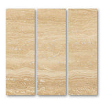 Special Cut | 6x18 Ivory Travertine Vein Cut Filled & Honed Tile - American Tile Depot