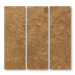Special Cut | 6x18 Noce Travertine Filled & Honed Tile Special Cut | 6x18 Noce Travertine Filled & Honed Tile - American Tile Depot