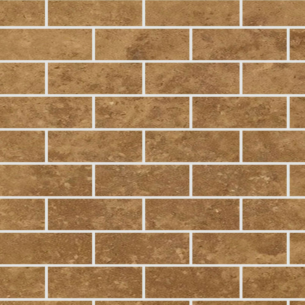 Special Cut | 6x18 Noce Travertine Filled & Honed Tile Special Cut | 6x18 Noce Travertine Filled & Honed Tile - American Tile Depot