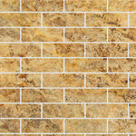 Special Cut | 6x18 Scabos Travertine Filled & Polished Tile Special Cut | 6x18 Scabos Travertine Filled & Polished Tile - American Tile Depot