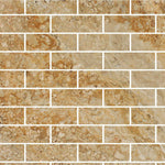 Special Cut | 6x18 Valencia Travertine Filled & Honed Tile Special Cut | 6x18 Valencia Travertine Filled & Honed Tile - American Tile Depot