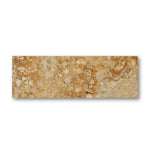 Special Cut | 6x18 Valencia Travertine Filled & Honed Tile Special Cut | 6x18 Valencia Travertine Filled & Honed Tile - American Tile Depot