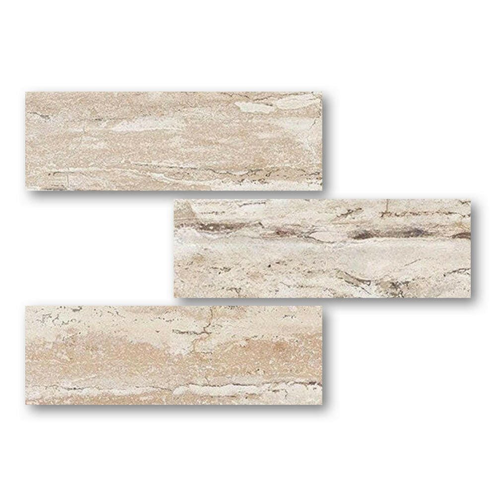 Special Cut | 6x18 Valerenga Travertine Filled & Honed Tile Special Cut | 6x18 Valerenga Travertine Filled & Honed Tile - American Tile Depot