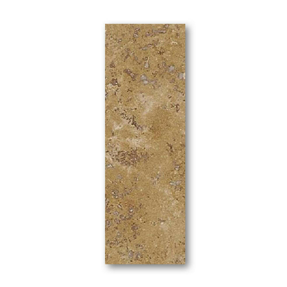 Special Cut | 6x18 Walnut Travertine Filled & Honed Tile Special Cut | 6x18 Walnut Travertine Filled & Honed Tile - American Tile Depot