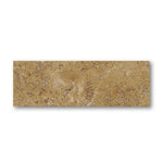 Special Cut | 6x18 Walnut Travertine Filled & Honed Tile Special Cut | 6x18 Walnut Travertine Filled & Honed Tile - American Tile Depot