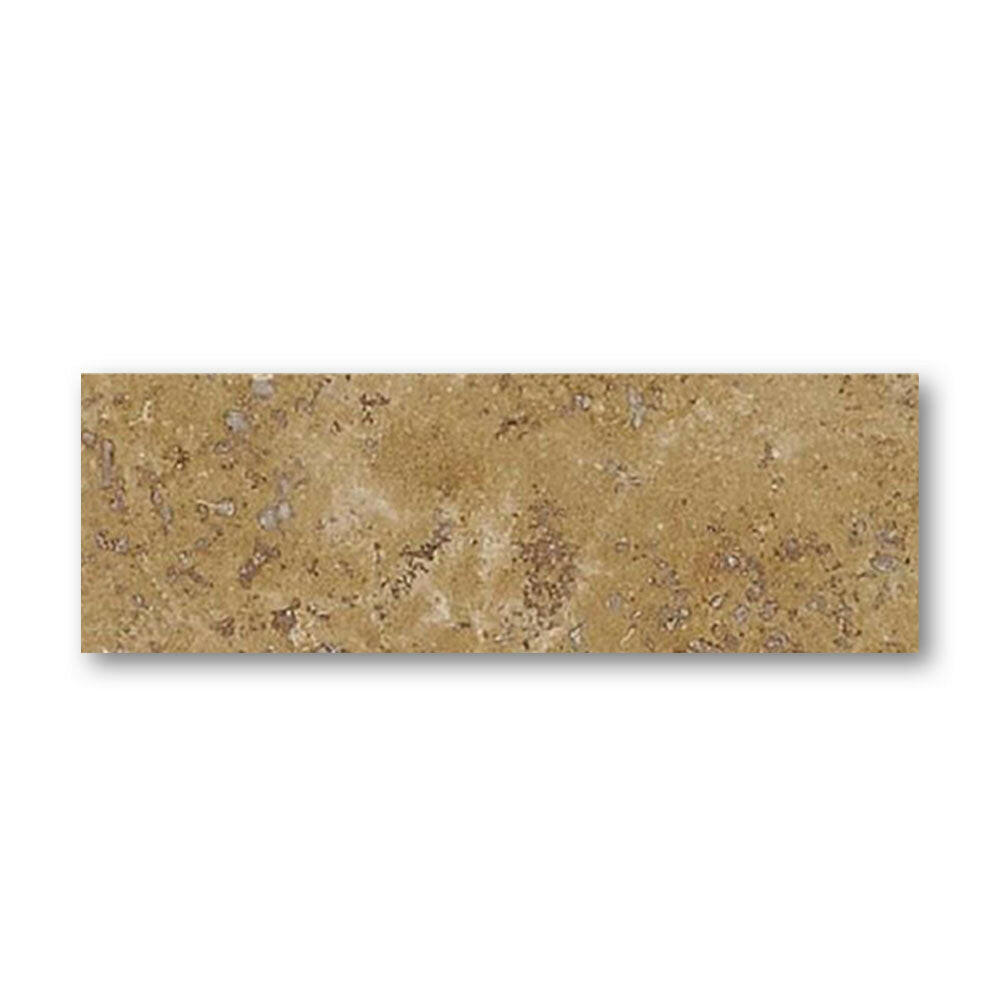 Special Cut | 6x18 Walnut Travertine Filled & Honed Tile Special Cut | 6x18 Walnut Travertine Filled & Honed Tile - American Tile Depot