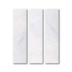 Special Cut | 6x24 Afyon White Marble Polished Tile Special Cut | 6x24 Afyon White Marble Polished Tile - American Tile Depot