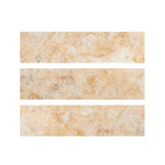 Special Cut | 6x24 Antico Onyx Travertine Filled & Honed Tile Special Cut | 6x24 Antico Onyx Travertine Filled & Honed Tile - American Tile Depot