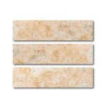 Special Cut | 6x24 Antico Onyx Travertine Filled & Honed Tile Special Cut | 6x24 Antico Onyx Travertine Filled & Honed Tile - American Tile Depot