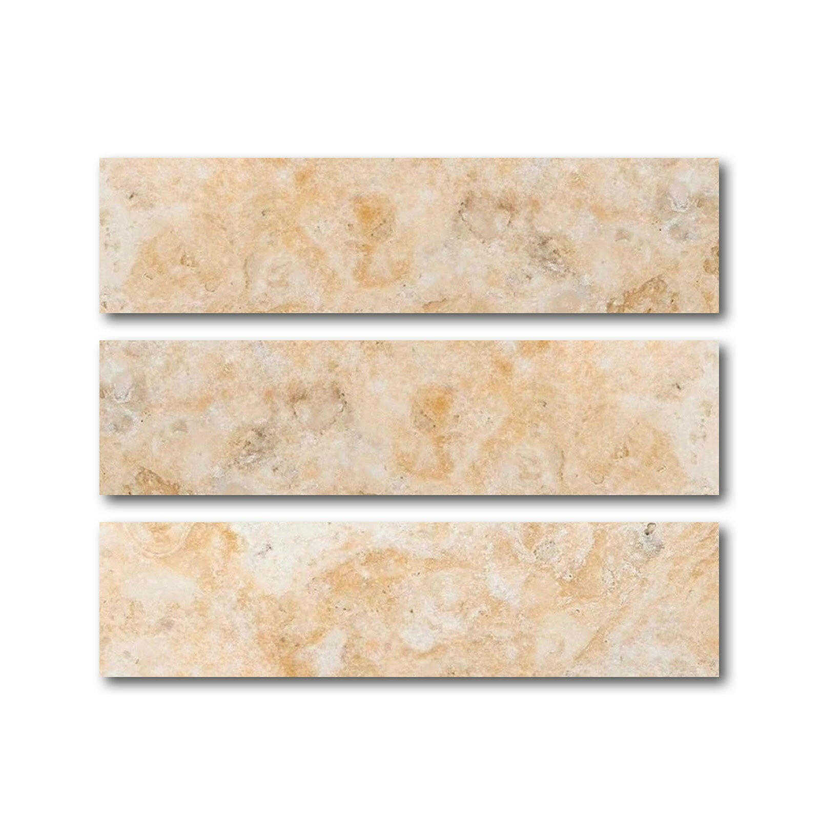 Special Cut | 6x24 Antico Onyx Travertine Filled & Honed Tile Special Cut | 6x24 Antico Onyx Travertine Filled & Honed Tile - American Tile Depot