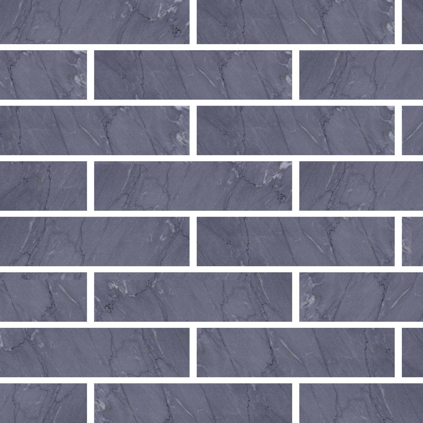Special Cut | 6x24 Bardiglio Imperiale Marble Polished Tile Special Cut | 6x24 Bardiglio Imperiale Marble Polished Tile - American Tile Depot