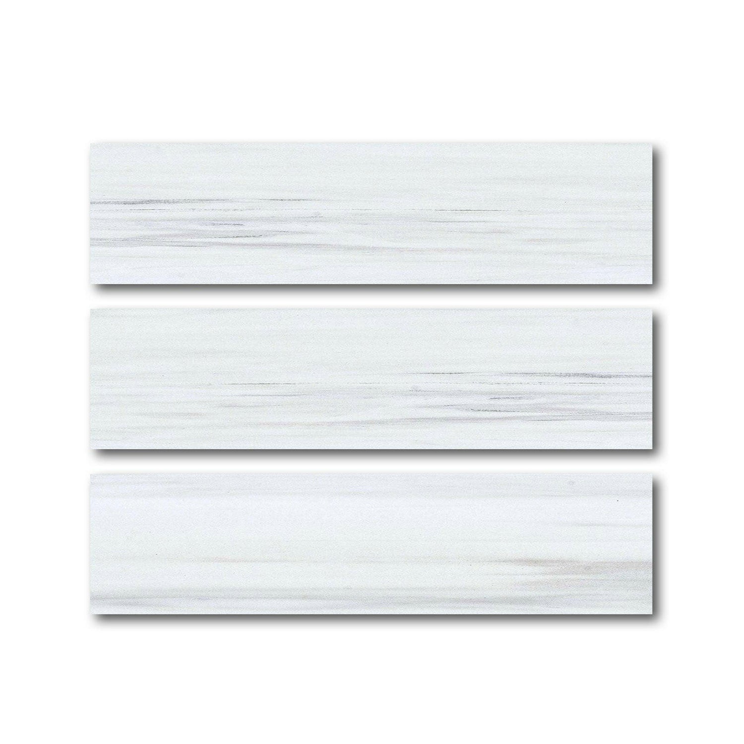 Special Cut | 6x24 Bianco Dolomite Honed Tile Special Cut | 6x24 Bianco Dolomite Honed Tile - American Tile Depot