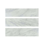 Special Cut | 6x24 Bianco Venatino Marble Polished Tile Special Cut | 6x24 Bianco Venatino Marble Polished Tile - American Tile Depot