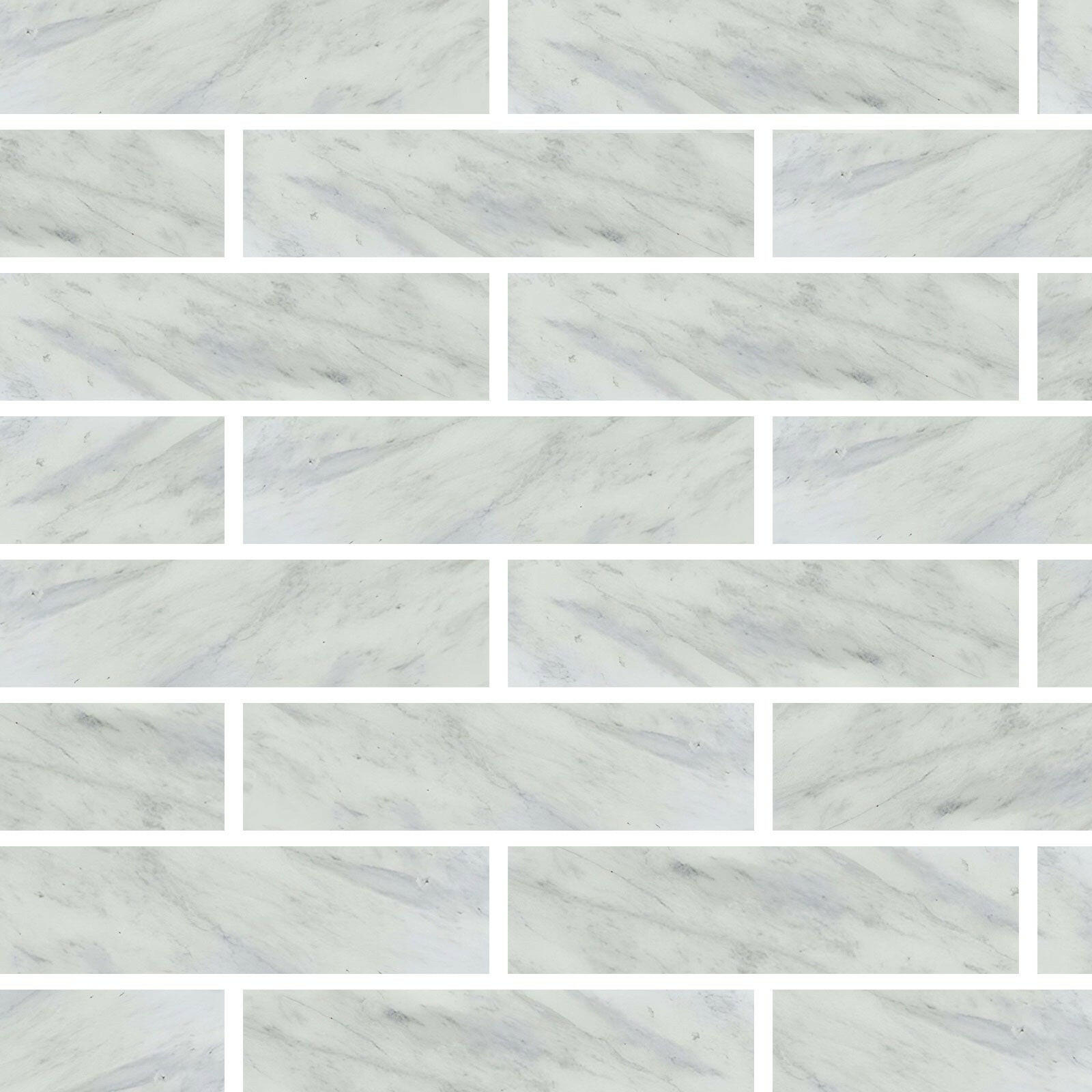 Special Cut | 6x24 Bianco Venatino Marble Polished Tile Special Cut | 6x24 Bianco Venatino Marble Polished Tile - American Tile Depot