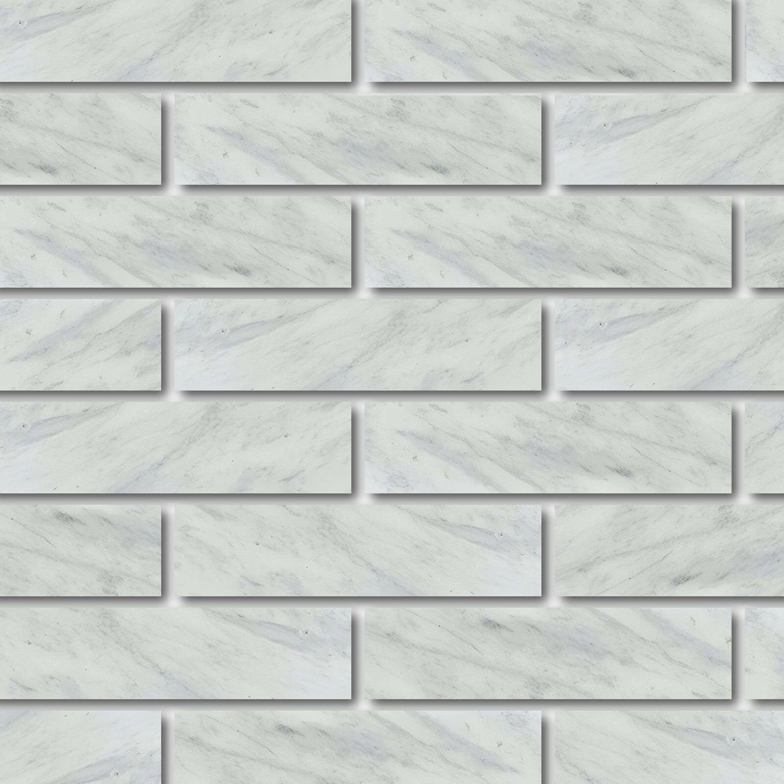 Special Cut | 6x24 Bianco Venatino Marble Polished Tile Special Cut | 6x24 Bianco Venatino Marble Polished Tile - American Tile Depot