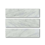 Special Cut | 6x24 Bianco Venatino Marble Polished Tile Special Cut | 6x24 Bianco Venatino Marble Polished Tile - American Tile Depot