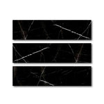 Special Cut | 6x24 Black Marquina Marble Polished Tile Special Cut | 6x24 Black Marquina Marble Polished Tile - American Tile Depot
