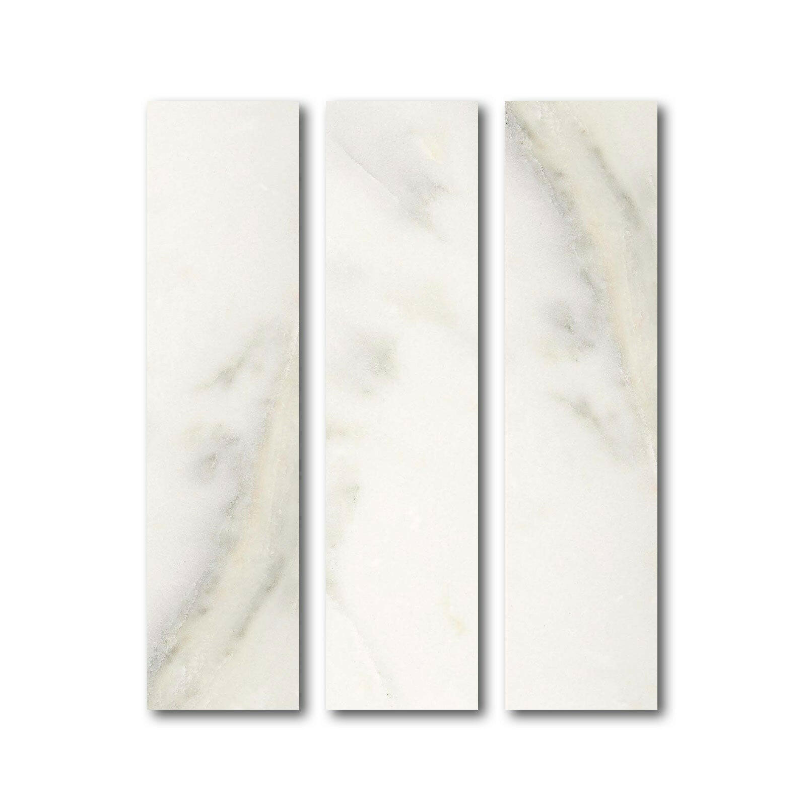 Special Cut | 6x24 Calacatta Gold Marble Polished Tile Special Cut | 6x24 Calacatta Gold Marble Polished Tile - American Tile Depot