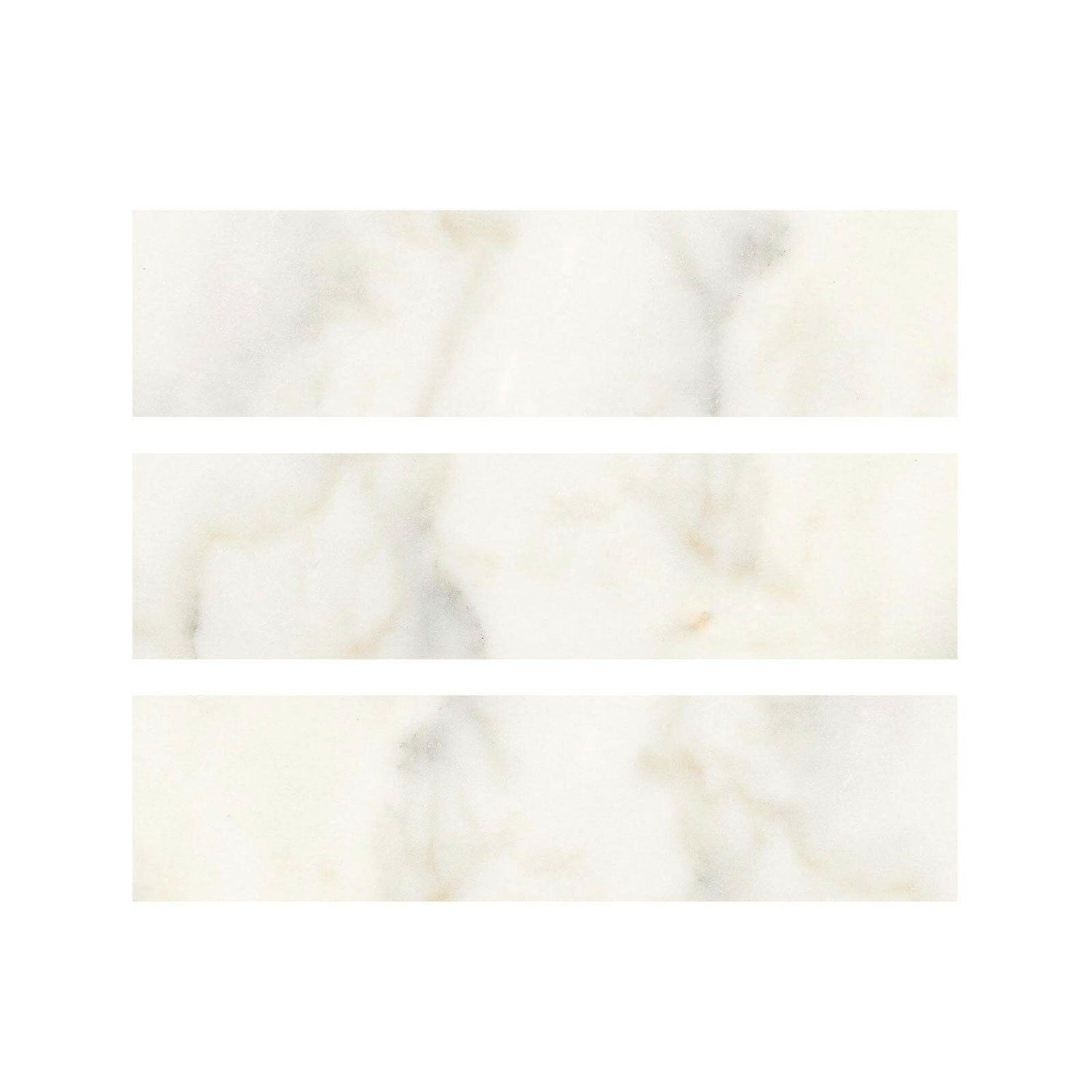Special Cut | 6x24 Calacatta Oliva Marble Honed Tile Special Cut | 6x24 Calacatta Oliva Marble Honed Tile - American Tile Depot