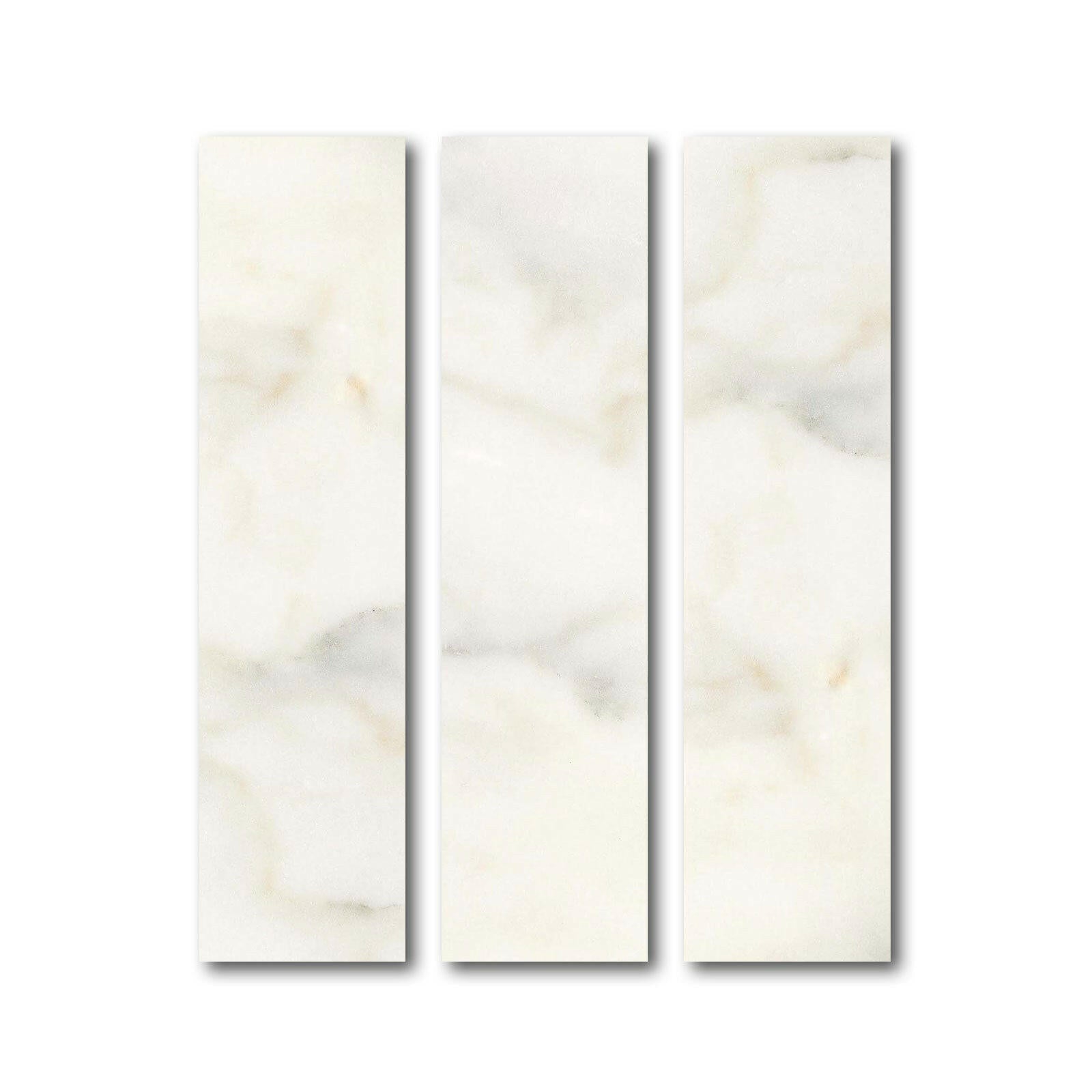 Special Cut | 6x24 Calacatta Oliva Marble Polished Tile Special Cut | 6x24 Calacatta Oliva Marble Polished Tile - American Tile Depot