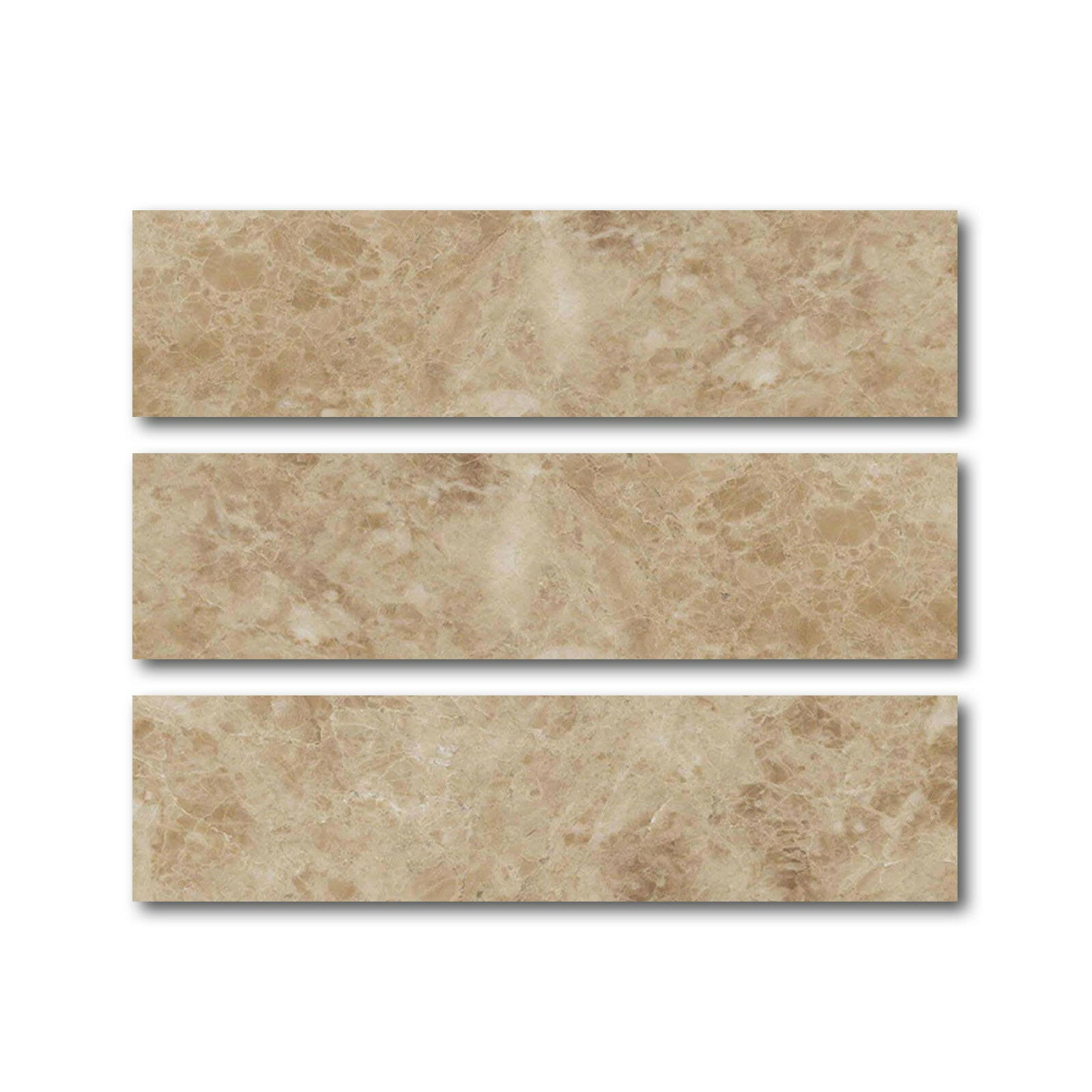 Special Cut | 6x24 Cappuccino Marble Polished Tile Special Cut | 6x24 Cappuccino Marble Polished Tile - American Tile Depot