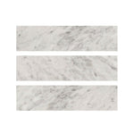 Special Cut | 6x24 Carrara White Marble Polished Tile Special Cut | 6x24 Carrara White Marble Polished Tile - American Tile Depot