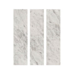 Special Cut | 6x24 Carrara White Marble Polished Tile Special Cut | 6x24 Carrara White Marble Polished Tile - American Tile Depot
