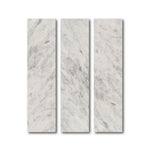 Special Cut | 6x24 Carrara White Marble Polished Tile Special Cut | 6x24 Carrara White Marble Polished Tile - American Tile Depot