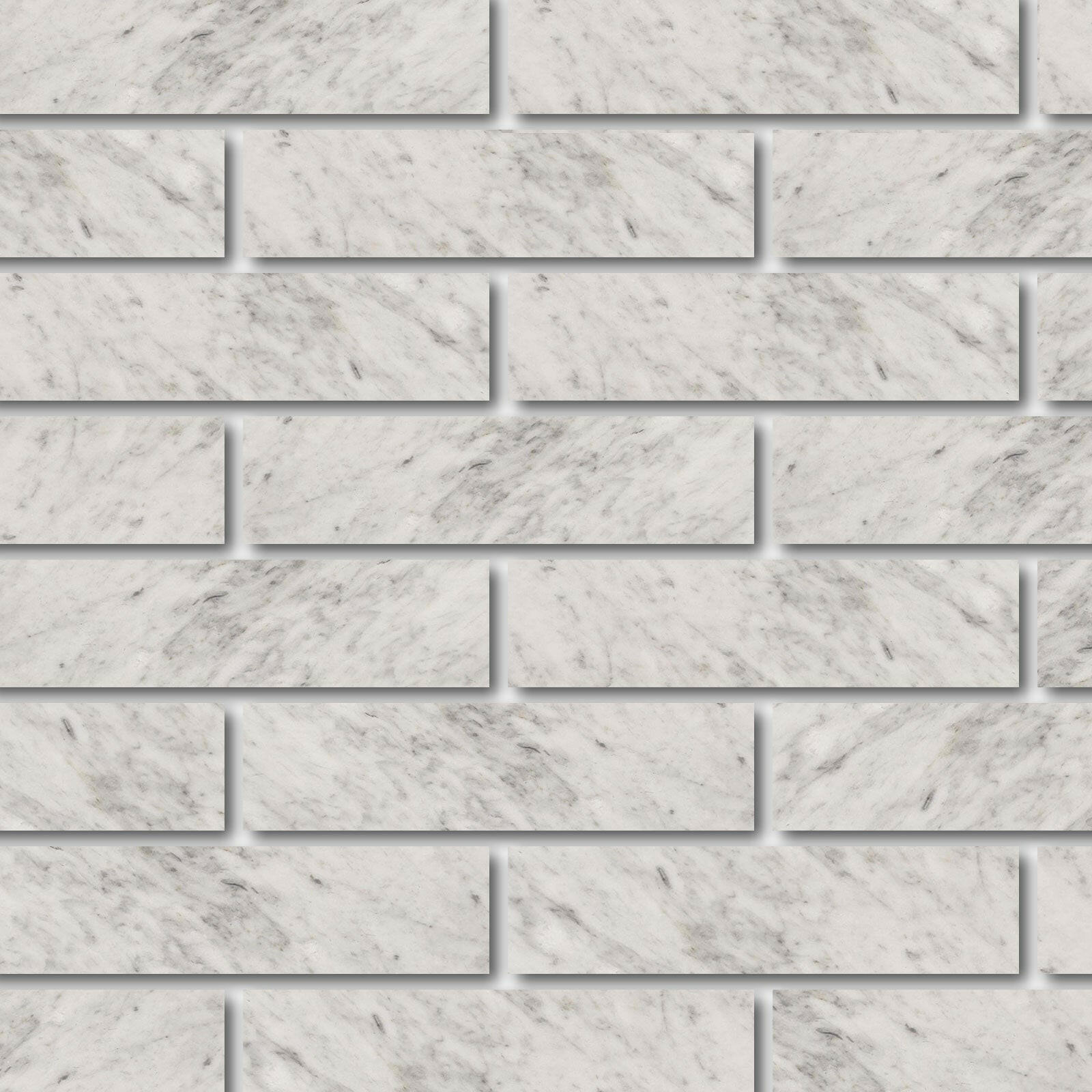 Special Cut | 6x24 Carrara White Marble Polished Tile Special Cut | 6x24 Carrara White Marble Polished Tile - American Tile Depot