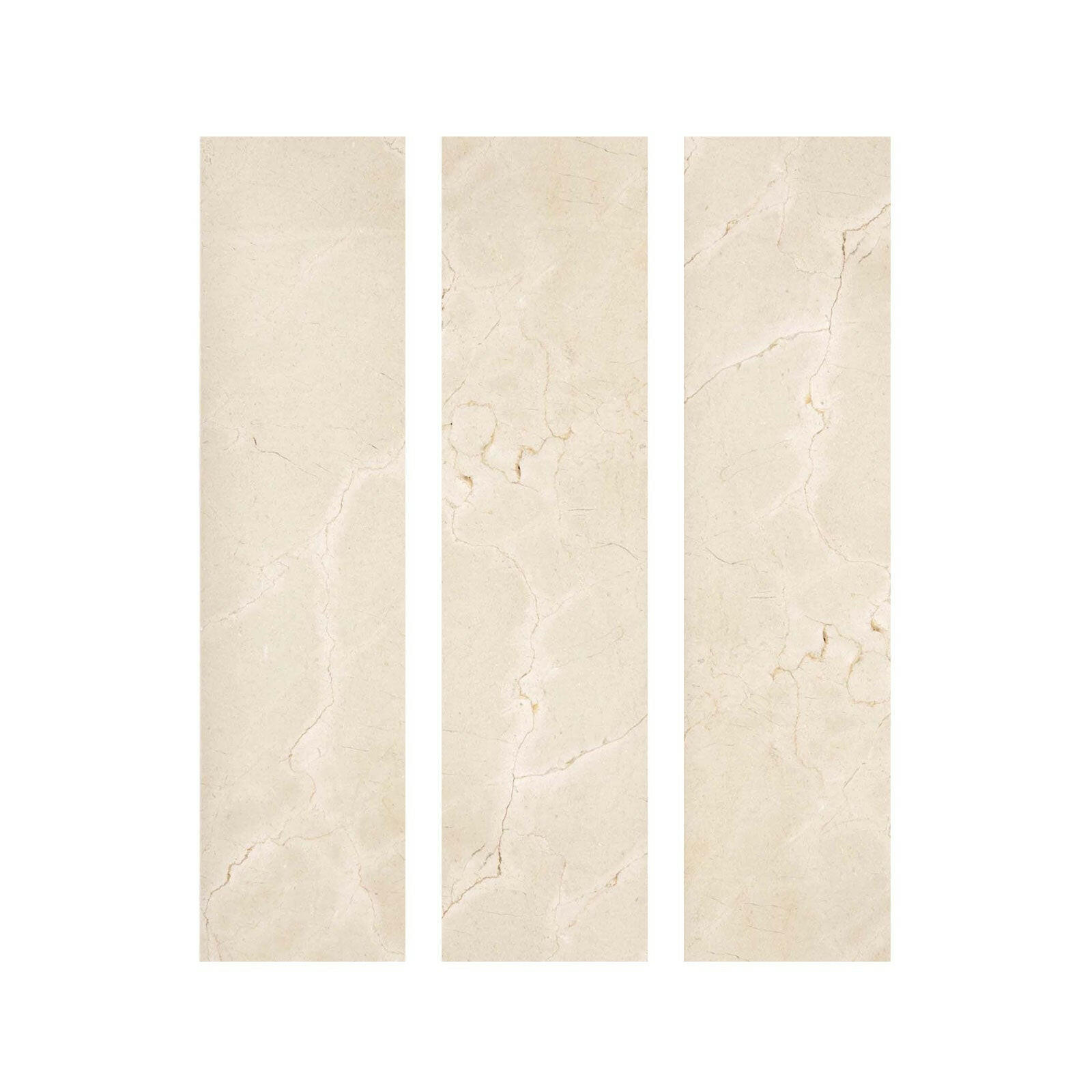 Special Cut | 6x24 Crema Marfil Marble Polished Tile Special Cut | 6x24 Crema Marfil Marble Polished Tile - American Tile Depot