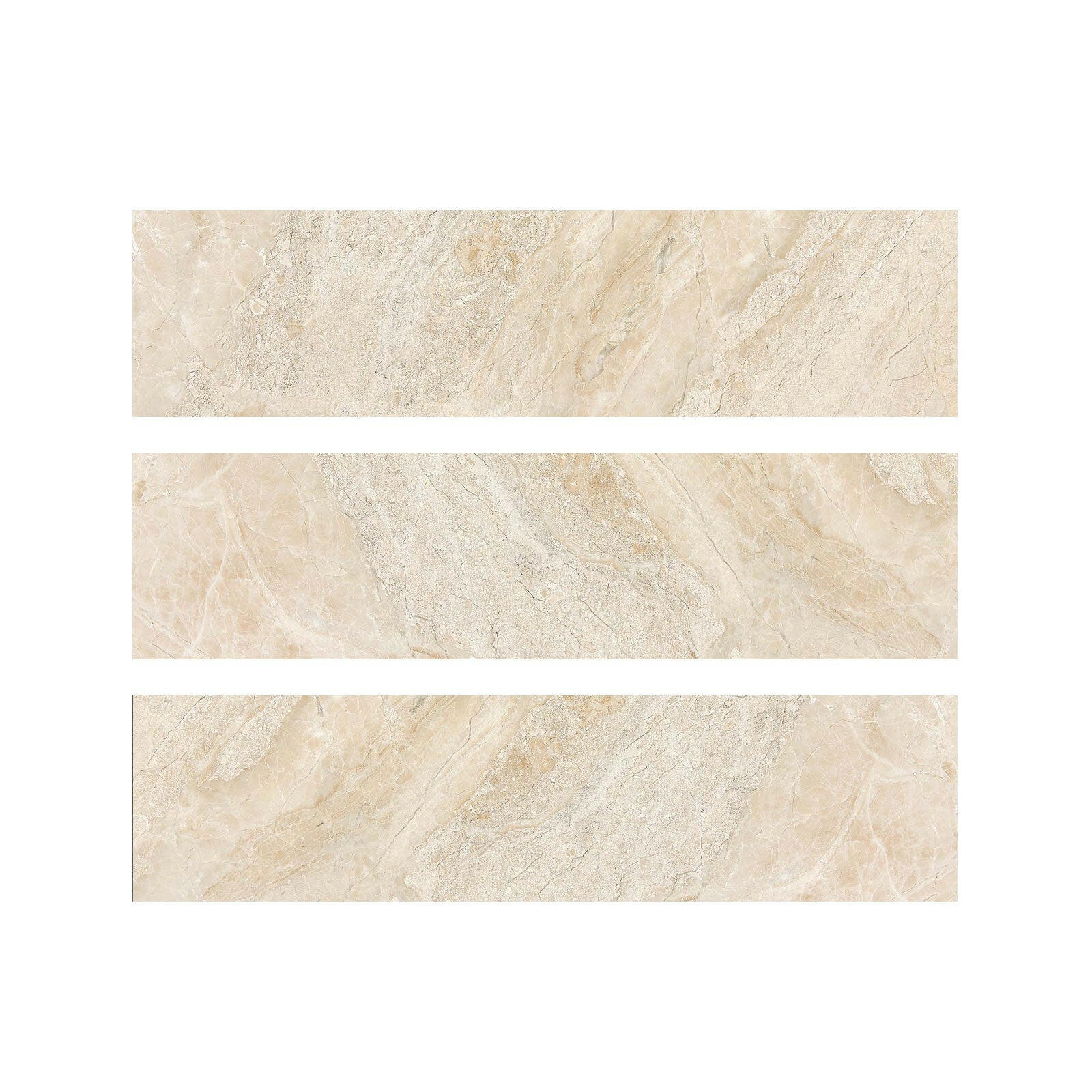 Special Cut | 6x24 Diano Royal (Queen Beige) Marble Honed Tile Special Cut | 6x24 Diano Royal (Queen Beige) Marble Honed Tile - American Tile Depot