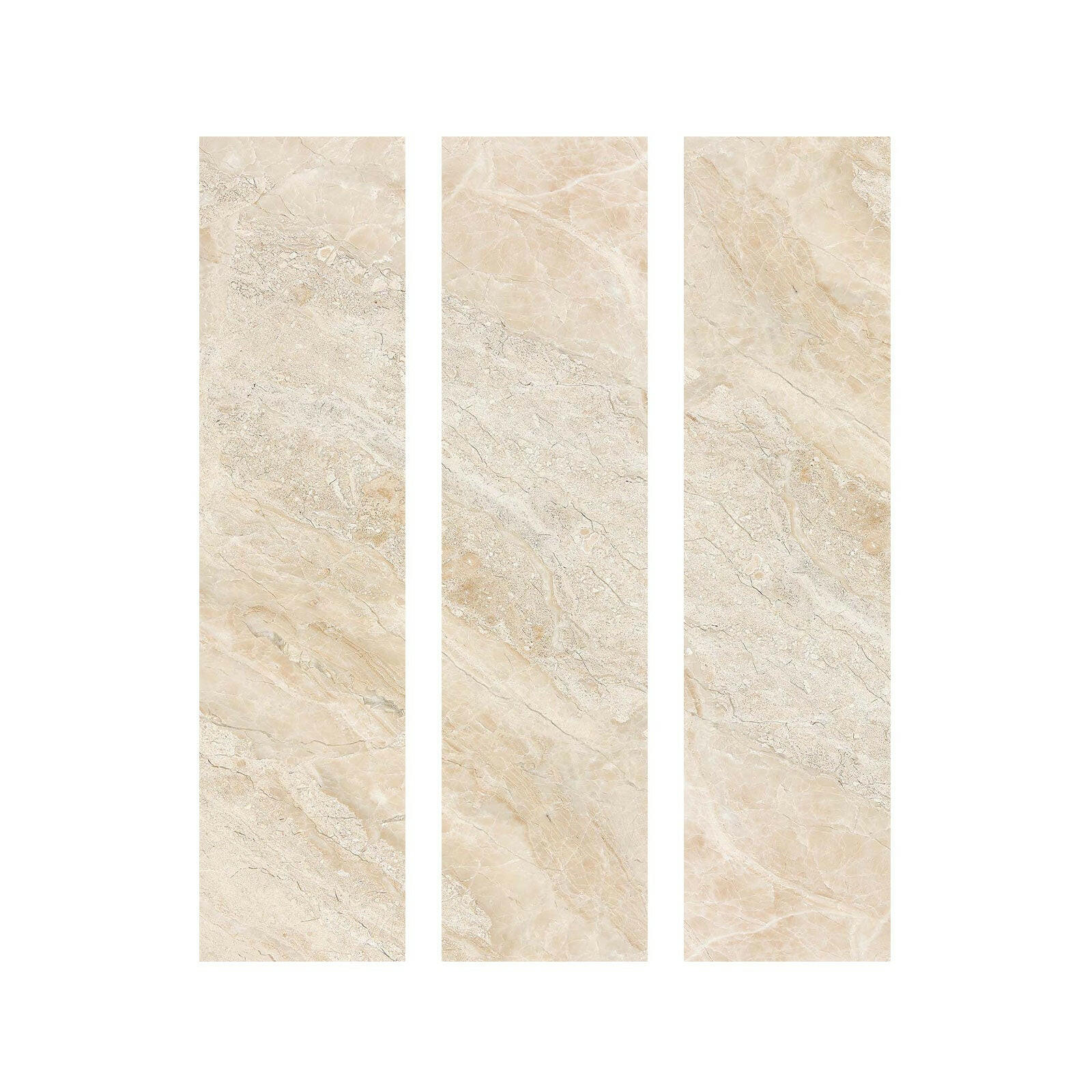 Special Cut | 6x24 Diano Royal (Queen Beige) Marble Honed Tile Special Cut | 6x24 Diano Royal (Queen Beige) Marble Honed Tile - American Tile Depot