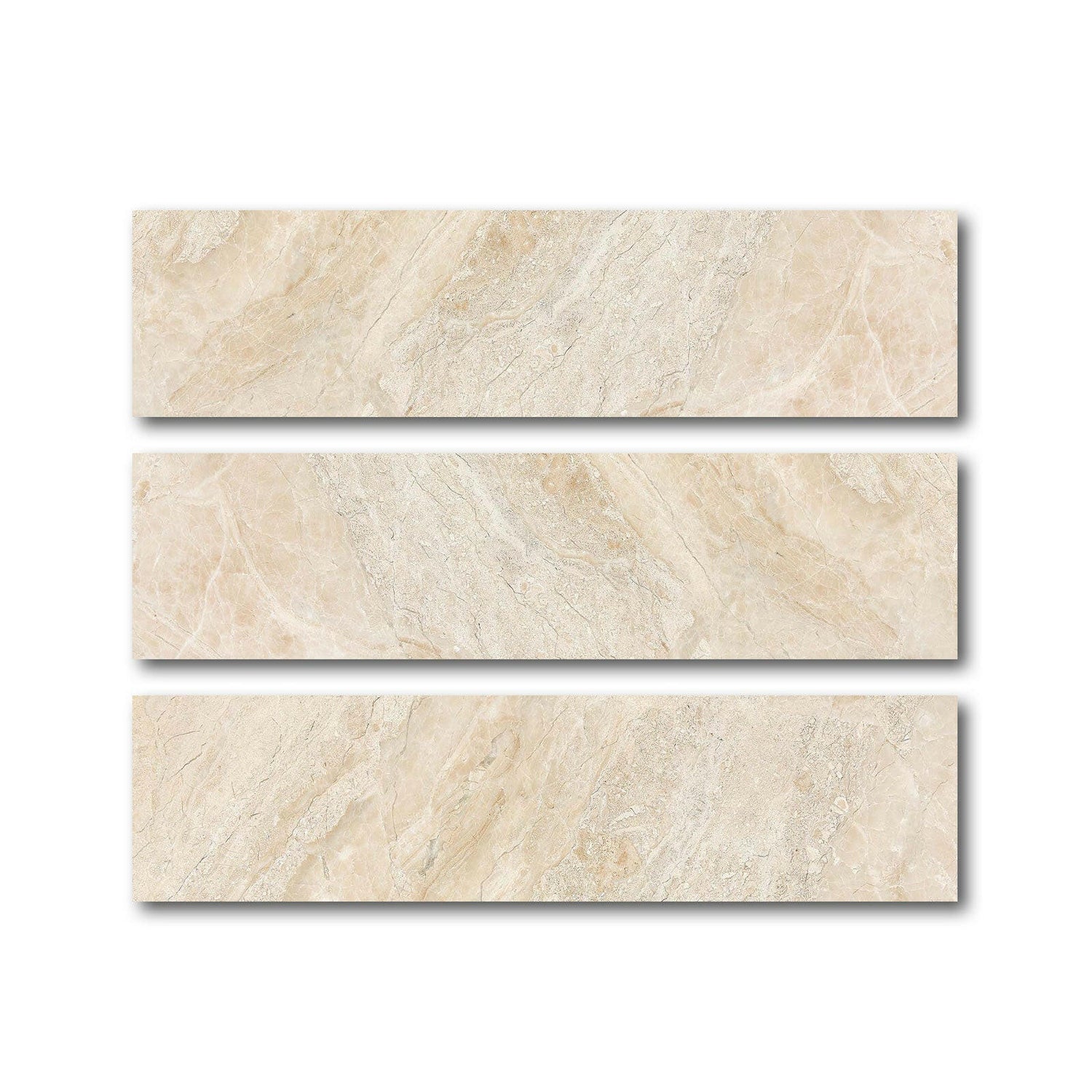 Special Cut | 6x24 Diano Royal (Queen Beige) Marble Honed Tile Special Cut | 6x24 Diano Royal (Queen Beige) Marble Honed Tile - American Tile Depot