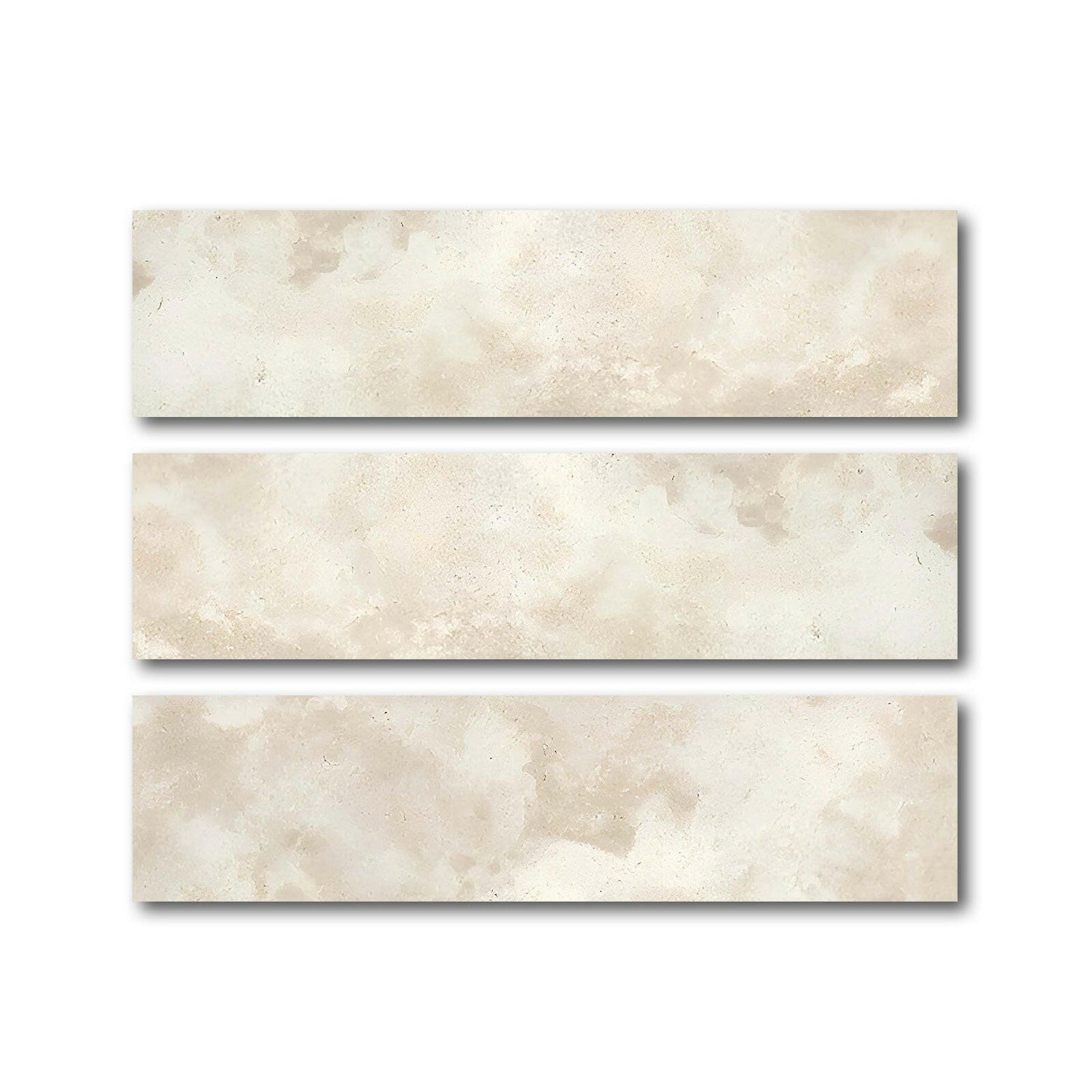 Special Cut | 6x24 Durango Cream Travertine Filled & Honed Tile Special Cut | 6x24 Durango Cream Travertine Filled & Honed Tile - American Tile Depot
