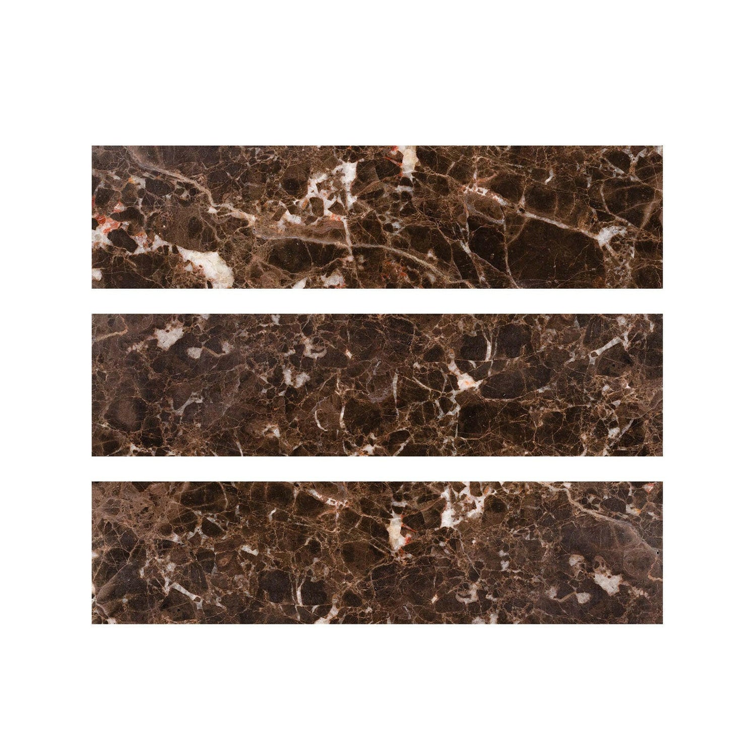 Special Cut | 6x24 Emperador Dark Marble Polished Tile Special Cut | 6x24 Emperador Dark Marble Polished Tile - American Tile Depot