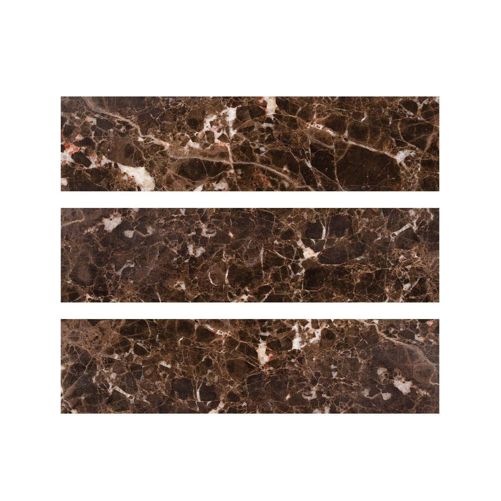 Special Cut | 6x24 Emperador Dark Marble Polished Tile Special Cut | 6x24 Emperador Dark Marble Polished Tile - American Tile Depot