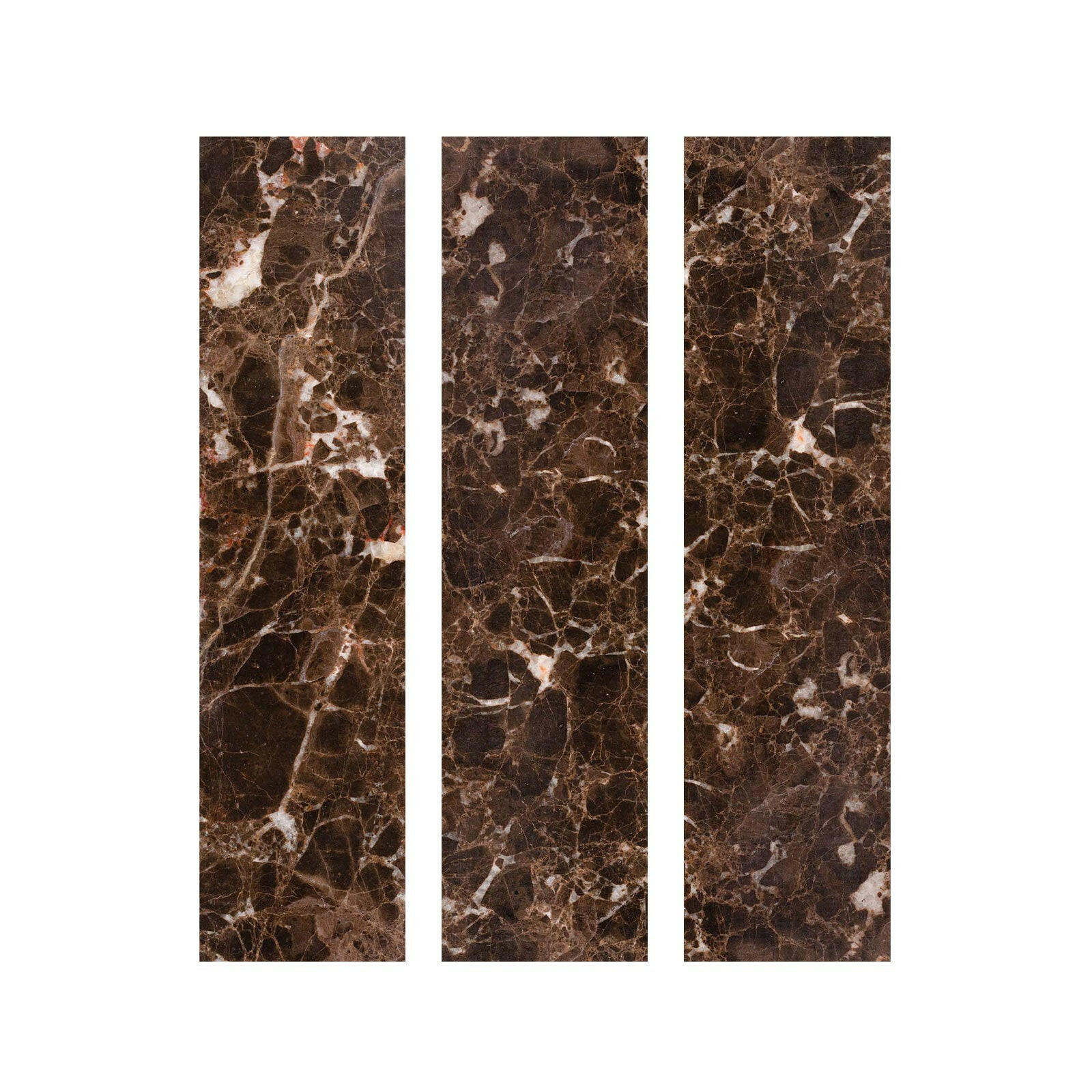 Special Cut | 6x24 Emperador Dark Marble Polished Tile Special Cut | 6x24 Emperador Dark Marble Polished Tile - American Tile Depot