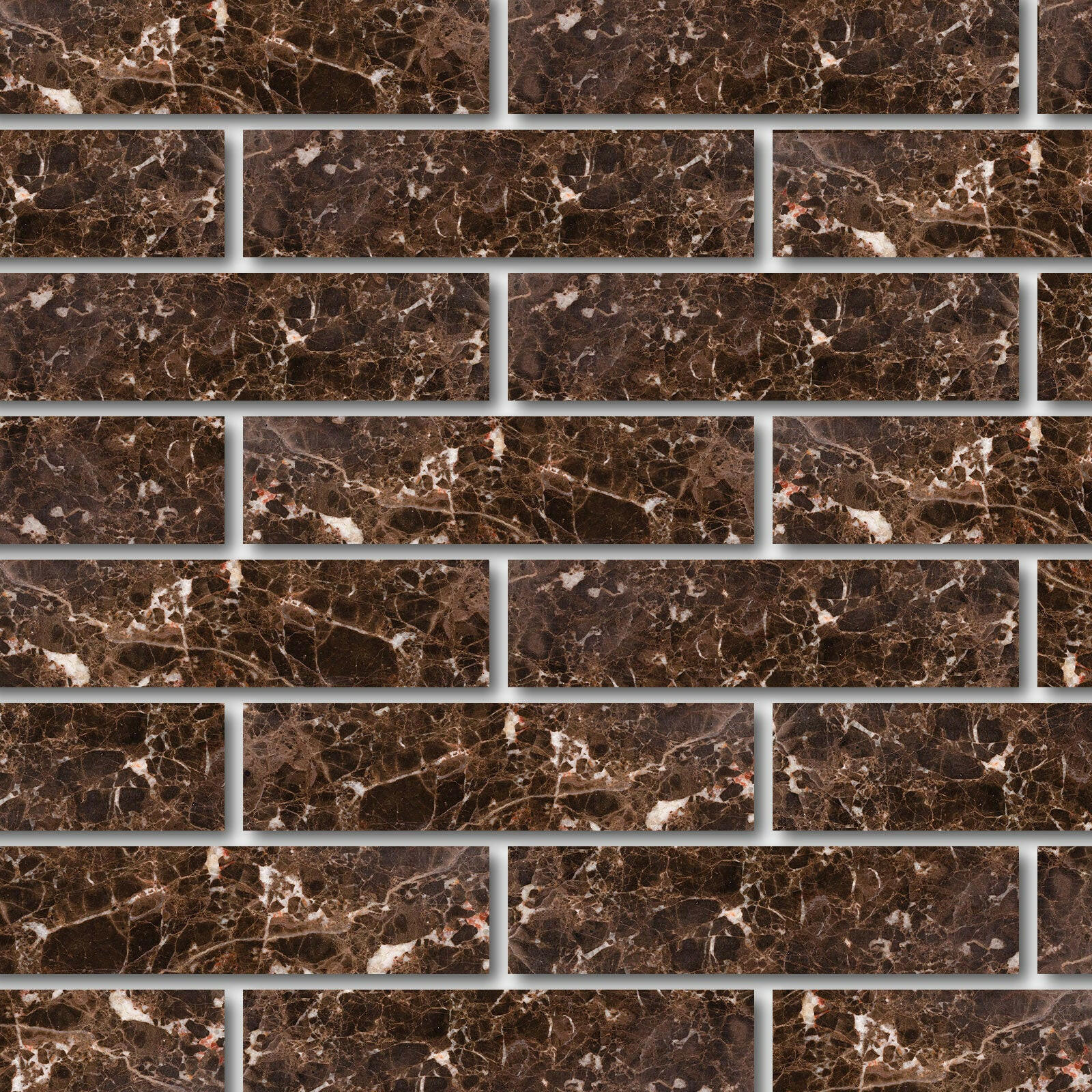 Special Cut | 6x24 Emperador Dark Marble Polished Tile Special Cut | 6x24 Emperador Dark Marble Polished Tile - American Tile Depot