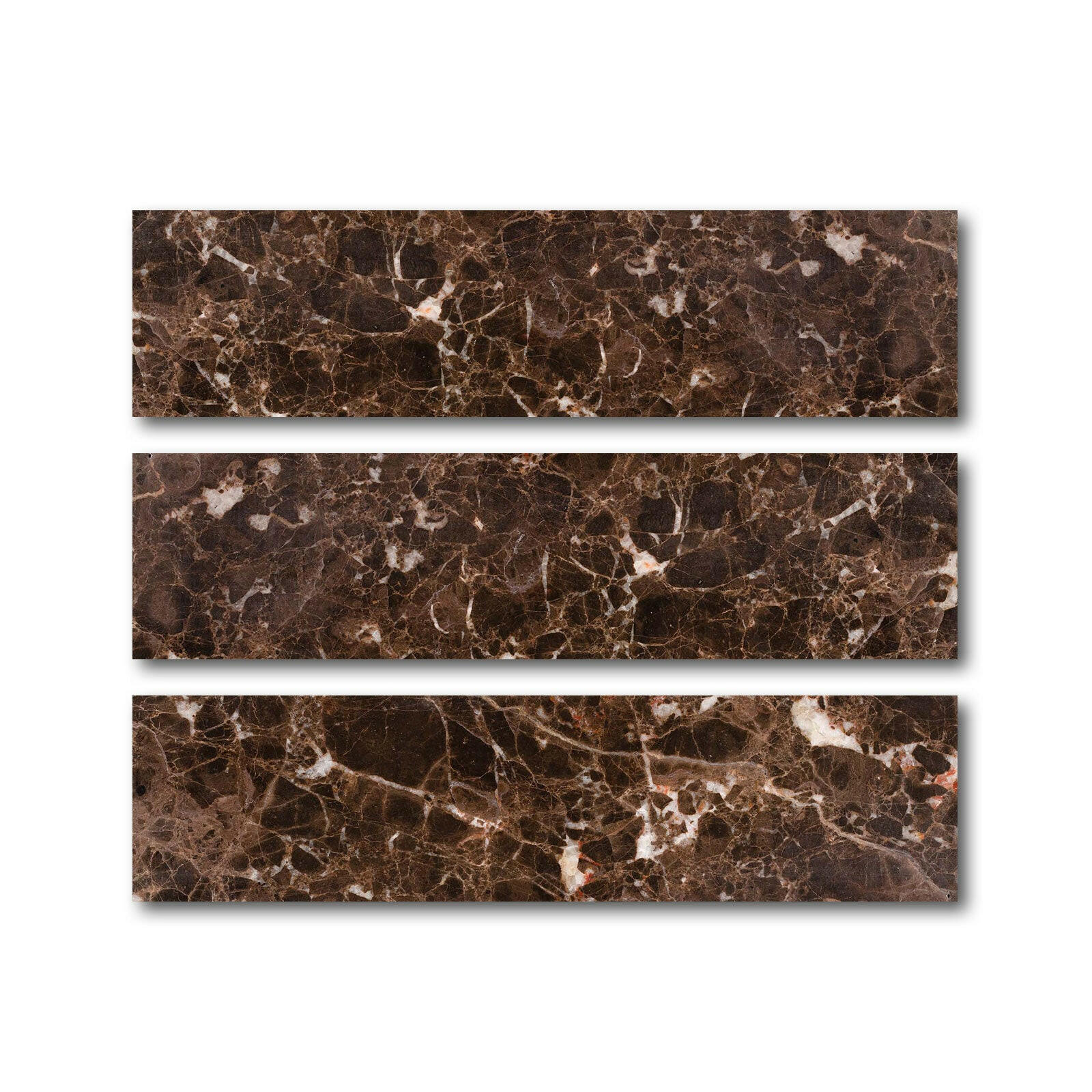 Special Cut | 6x24 Emperador Dark Marble Polished Tile Special Cut | 6x24 Emperador Dark Marble Polished Tile - American Tile Depot